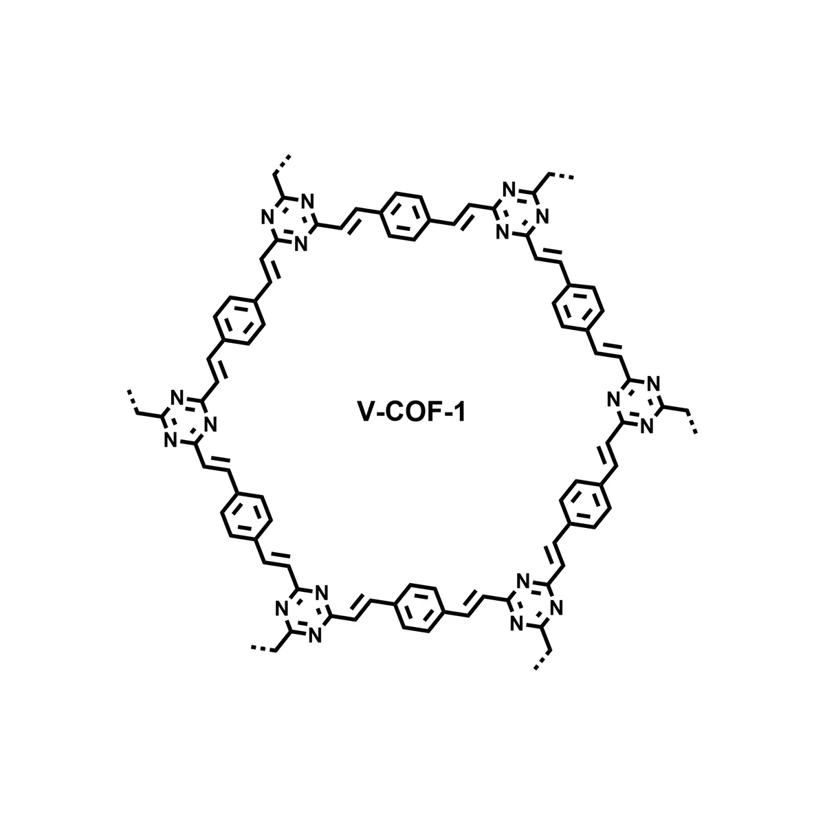 V-COF-1 白底结构图